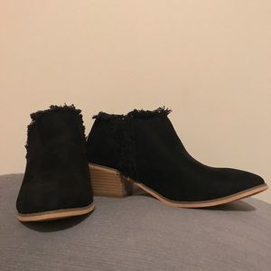Black ankle boots